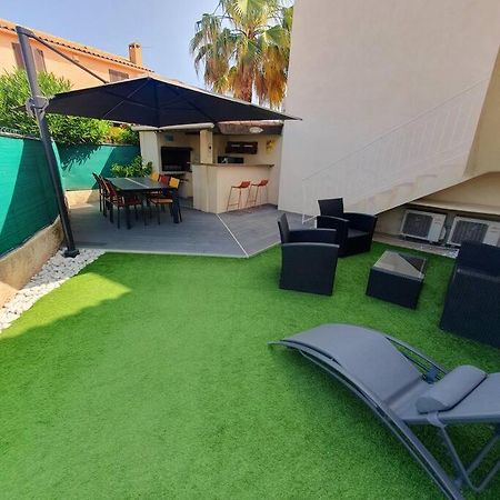 Joli Haut De Villa 3 Chambres Climatise Avec Jacuzzi Marignane Bagian luar foto
