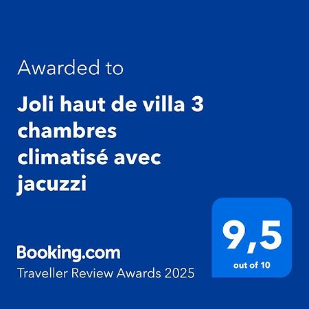 Joli Haut De Villa 3 Chambres Climatise Avec Jacuzzi Marignane Bagian luar foto
