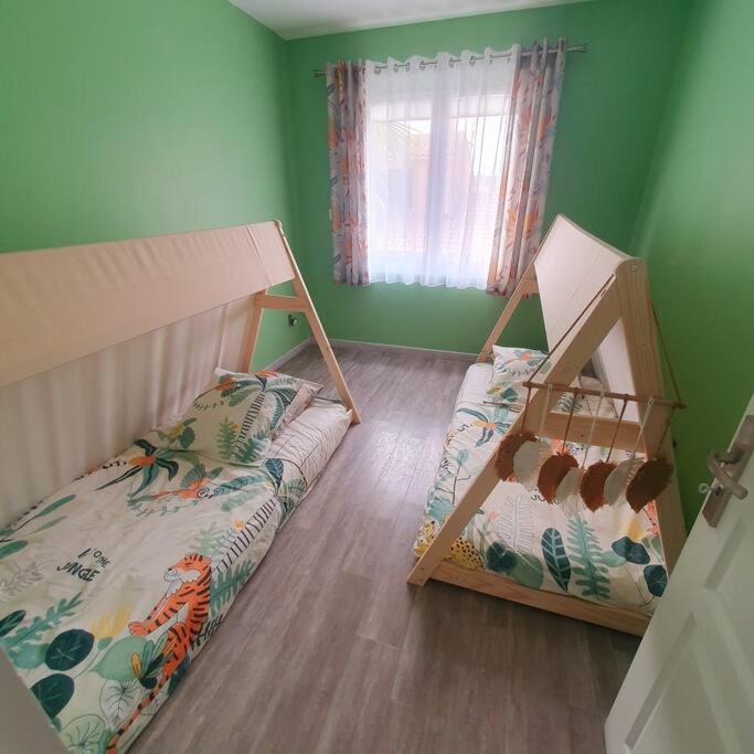 Joli Haut De Villa 3 Chambres Climatise Avec Jacuzzi Marignane Bagian luar foto